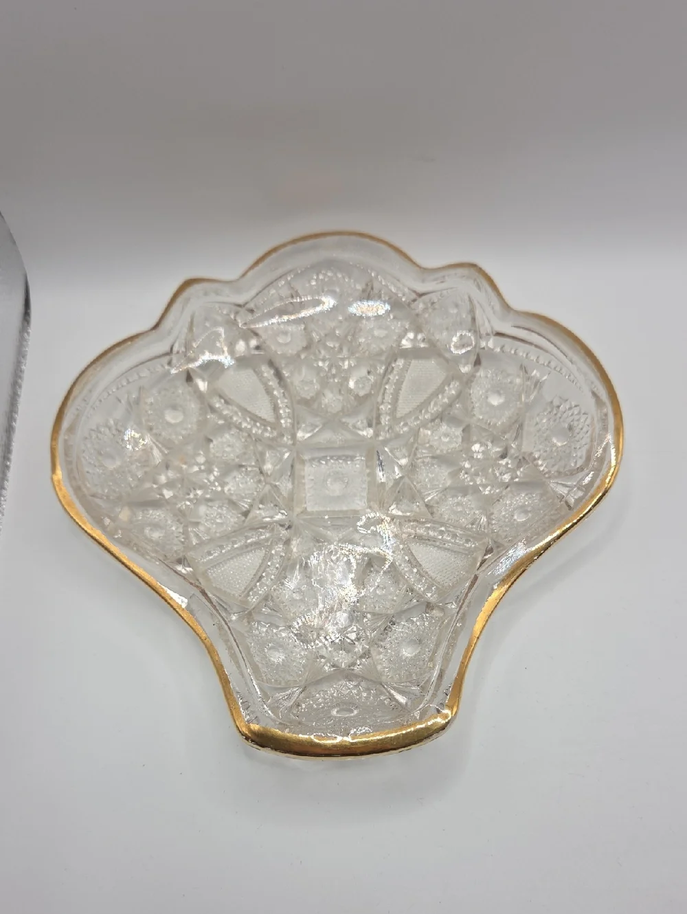 Mckee Glass Relish Or Candy Dish Very Old Set Of 2